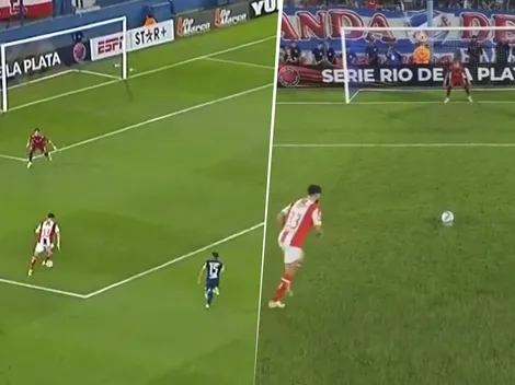 VIDEO | Ex Boca: Nicolás Orsini erró un penal y falló un mano a mano en el amistoso de Unión