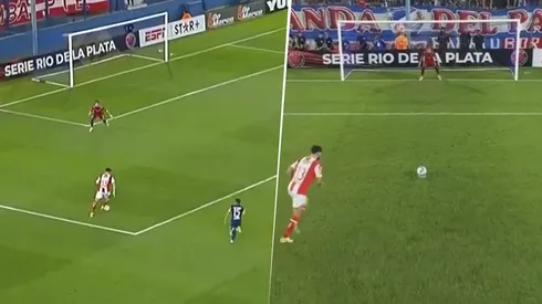 Nicolás Orsini en Unión vs. Nacional