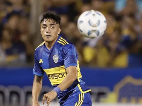 El motivo por el que Luca Langoni salió en el entretiempo del amistoso entre Boca y Gimnasia y Tiro de Salta