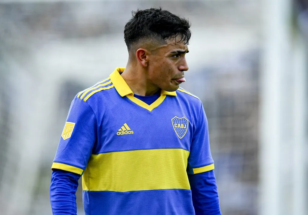 Luca Langoni en Boca (Getty Images)