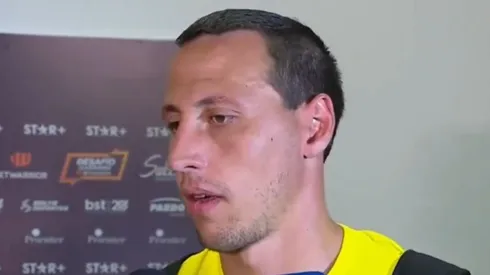 Primer partido para Lema con la camiseta del Xeneize. Foto: Captura