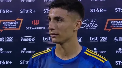 Bullaude fue el autor del único gol del partido. (Captura TV)