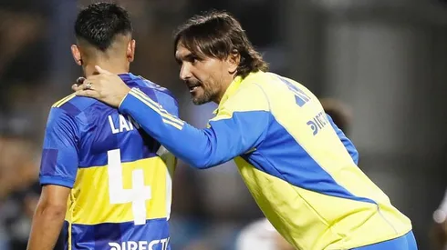 El DT se mostró conforme con el equipo. (Boca)