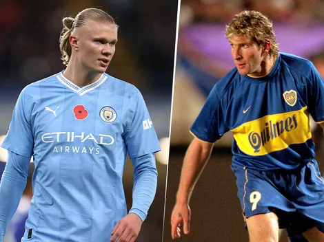 Pipo comparó a Palermo con Haaland y explicó en qué es mejor el ídolo de Boca