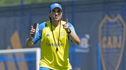 Diego Martínez, listo para el primer amistoso.