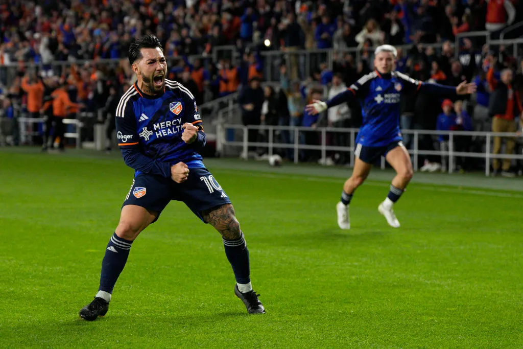 Luciano Acosta, líder del FC Cincinnati. (Getty)