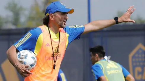 Diego Martínez encontró una solución en Boca. (Boca Oficial)