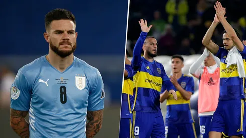 Benedetto y Cavani le tiraron un guiño a Nández.