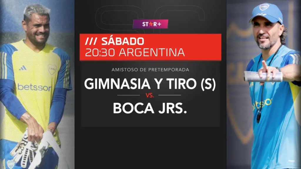 Boca se enfrentará a Gimnasia y Tiro de Salta. (Sportscenter)