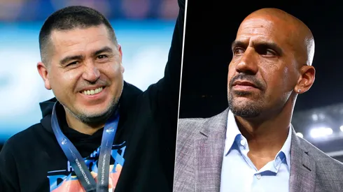 Verón y una anécdota con Riquelme en Champions League. Foto: Getty