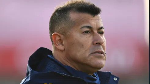 El pedido de Almirón en su llegada a Chile. (Getty)