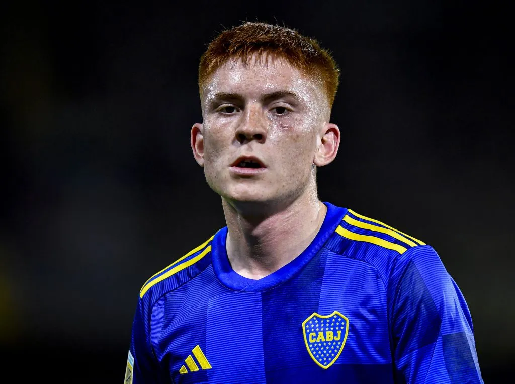 Valentín Barco en Boca Juniors 2023 (Getty Images)