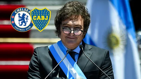Javier Milei reveló que Chelsea quiere comprar a Boca y dio su opinión. (Getty)