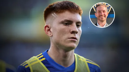 El final anunciado de Valentín Barco en Boca. (Getty)