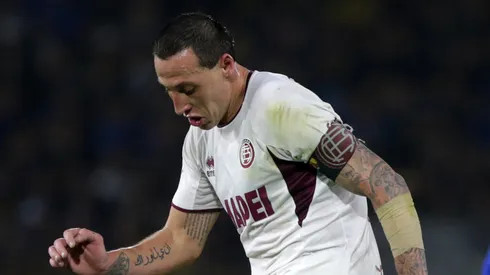 Sorpresa en Boca: Lema se presentó en el entrenamiento de Lanús. Foto: Getty