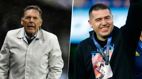 Russo llamó a Riquelme.