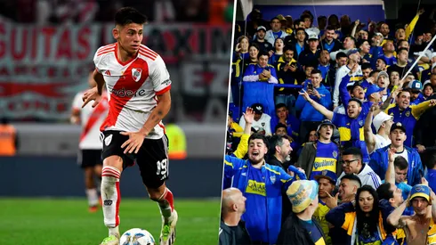 Los hinchas de Boca celebraron la venta de Claudio Echeverri por varios motivos. (Getty)