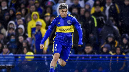 Exequiel Zeballos, jugador de Boca
