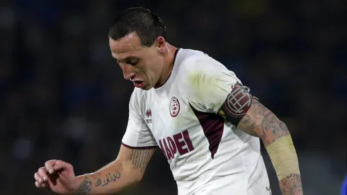 Cristian Lema en Lanús