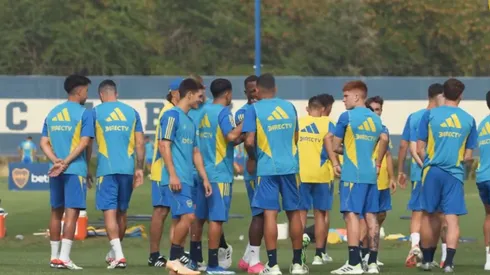 Comenzó la pretemporada en Boca. Foto: Captura
