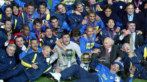 Un equipo histórico: Boca 2003. Foto: Getty