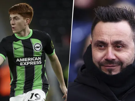 Tras sus fuertes declaraciones, el DT de Brighton volvió a hablar del Colo Barco y su debut en Inglaterra