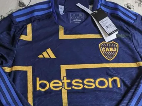 Foto| Así sería la nueva camiseta suplente de Boca en versión manga larga