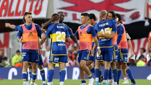 Boca en el Superclásico contra River