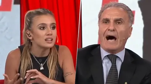 Morena Beltrán vs. Oscar Ruggeri en F90