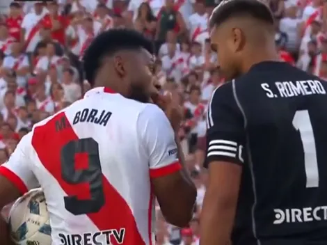 La revelación de Romero sobre Borja tras el cruce en el Superclásico