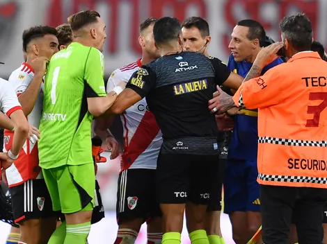 Un jugador de River atacó a Lema tras su pelea con Armani
