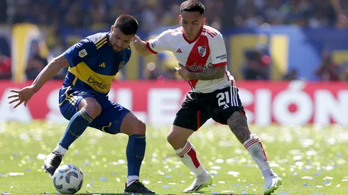 Boca vs. River por la Copa de la Liga Profesional. Foto: Getty