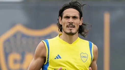 Un exgoleador del fútbol argentino bancó fuertemente a Cavani. Foto: Boca Oficial