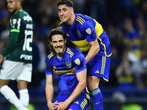 Merentiel y Cavani serían titulares vs. River: los buenos antecedentes de las duplas uruguayas de Boca en el Monumental