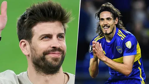 Piqué habló sobre Cavani antes del Superclásico. (Getty)