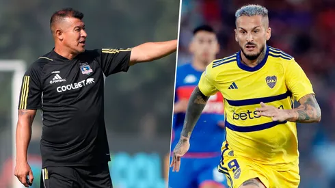 Jorge Almirón habló sobre los dichos de Darío Benedetto. Foto: Colo Colo Oficial/Boca Oficial