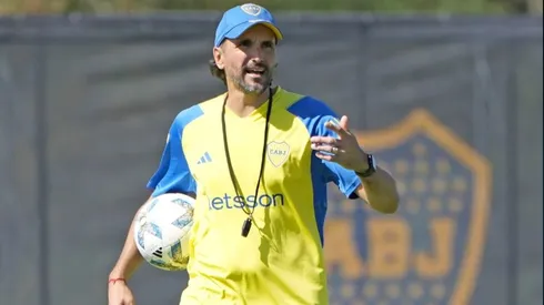 El DT piensa en cambios para el domingo. (Boca)