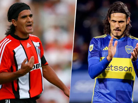 Ariel Ortega habló sobre la sequía goleadora que atraviesa Cavani