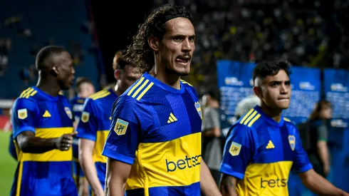 Edinson Cavani, titular contra River.