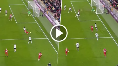 La gran asistencia de Alexis Mac Allister en Inglaterra. (Captura Sportscenter)