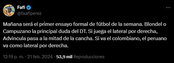 La duda de Diego Martínez. (Captura)