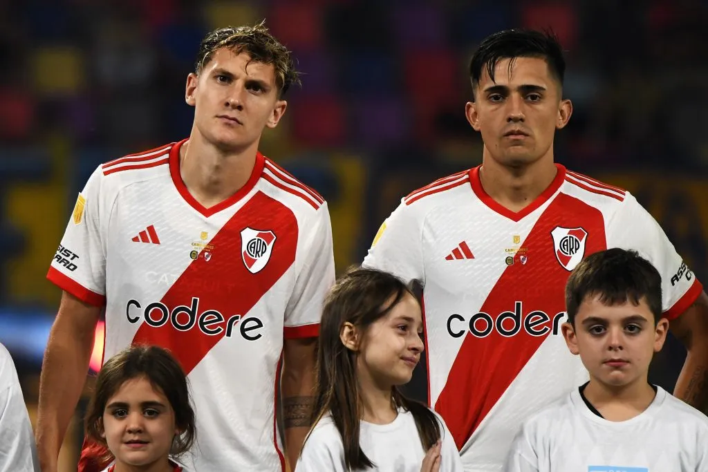 La delantera de River para el Superclásico.
