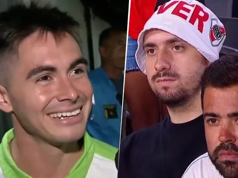 La chicana de un jugador de Banfield a la hinchada de River: “Se quedaron en silencio”