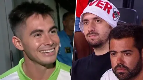 Brian Galván, autor del gol de Banfield vs. River