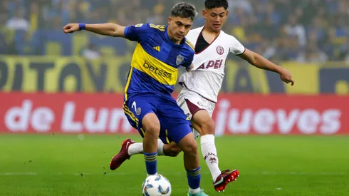 Boca vs. Lanús por la Copa de la Liga Profesional. Foto: Getty