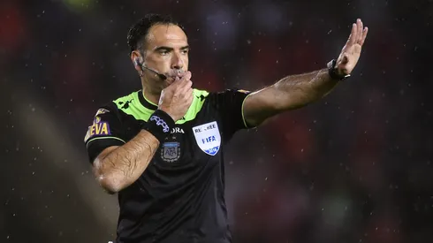 Silvio Trucco, el árbitro para Boca vs. Lanús. Foto: Getty