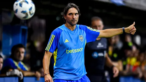 Diego Martínez cuenta con varias vueltas y dos ausencias de peso vs. Lanús. (Getty)