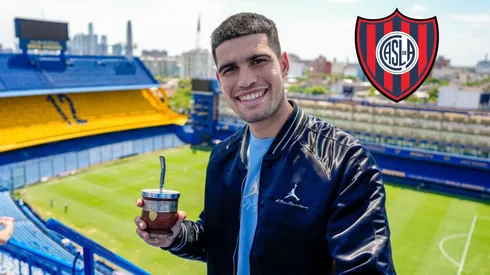 Un tenista argentino quiso que Alcaraz sea hincha de San Lorenzo. Foto: Boca Oficial