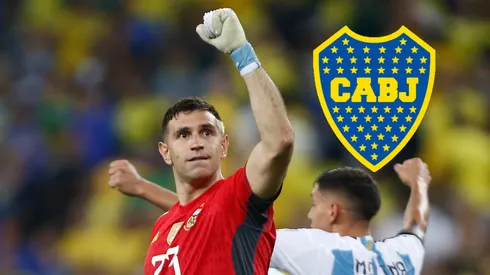 Lo dijo: en qué club de Argentina jugaría Dibu Martínez. (Getty)