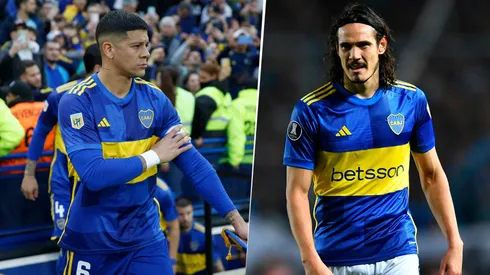 Se sabe cuándo volverán Rojo y Cavani. (Getty)